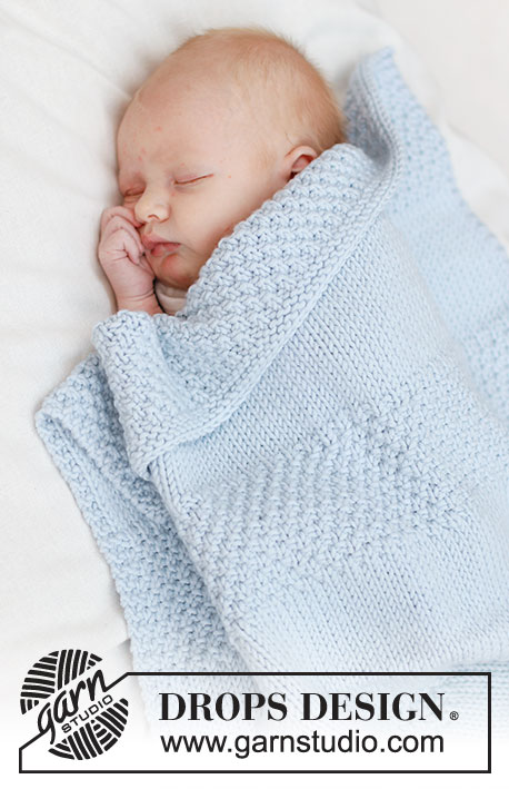 DROPS Design free patterns - Decken für Babys